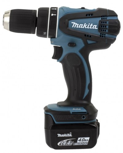 Perceuse visseuse à percussion 14,4 V Li-Ion 4 Ah Ø 13 mm