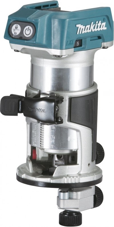 Affleureuse 18 V  8 mm (Produit seul + kit d'accessoires)